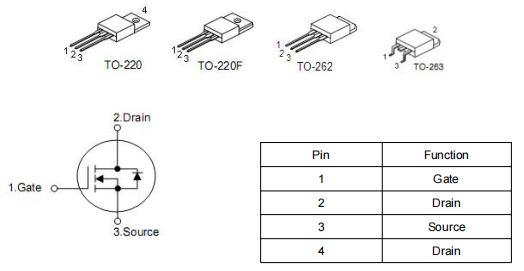 7n60參數(shù)及代換,7n60場(chǎng)效應(yīng)管參數(shù),7n60參數(shù)引腳圖-KIA MOS管