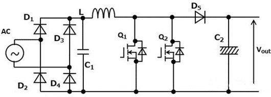 功率因數(shù)校正,電路