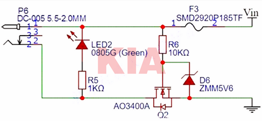 nmos,防反接保護電路