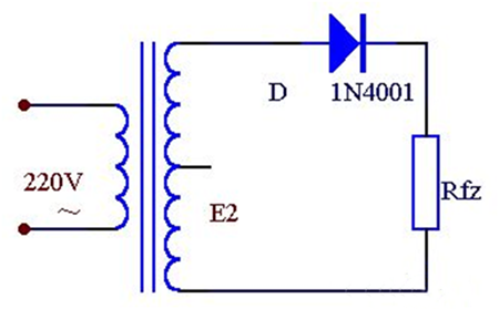 二極管整流原理,電路