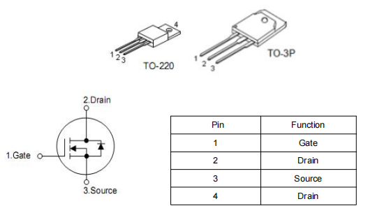 逆變器專(zhuān)用mos管??,40a300v,?KNH9130A參數(shù)引腳圖-KIA MOS管