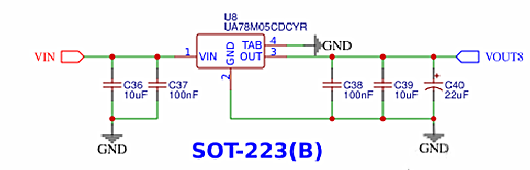 sot223封裝,尺寸圖