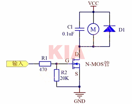 無(wú)刷電機(jī),MOS管燒壞