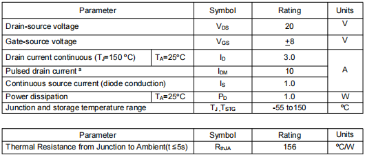 si2302,20v3a mos管,KIA2302