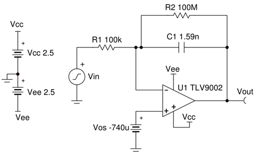 運放積分電路