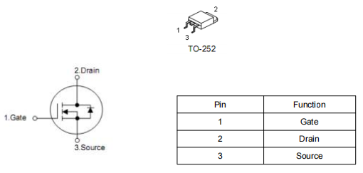 充電器mos管,500v5a場(chǎng)效應(yīng)管,TO-252,?KIA5N50HD參數(shù)-KIA MOS管