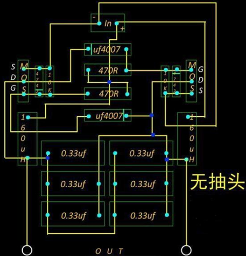 無(wú)抽頭ZVS電路原理,zvs電路圖工作原理-KIA MOS管