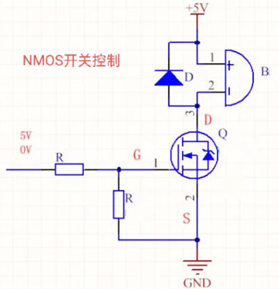 蜂鳴器電路原理圖