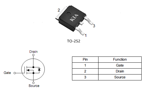 保護板mos,to-252 150a30v,KND2803S場效應管參數(shù)-KIA MOS管