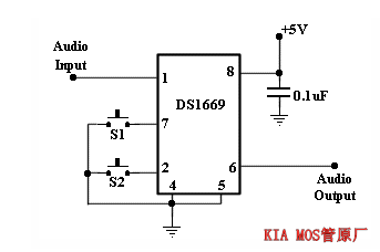 數(shù)字電位器原理,電路